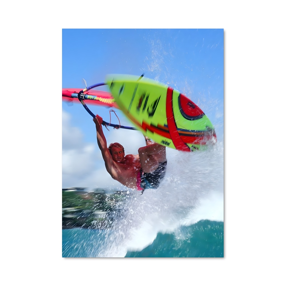 Poster Robby naish surfeurs